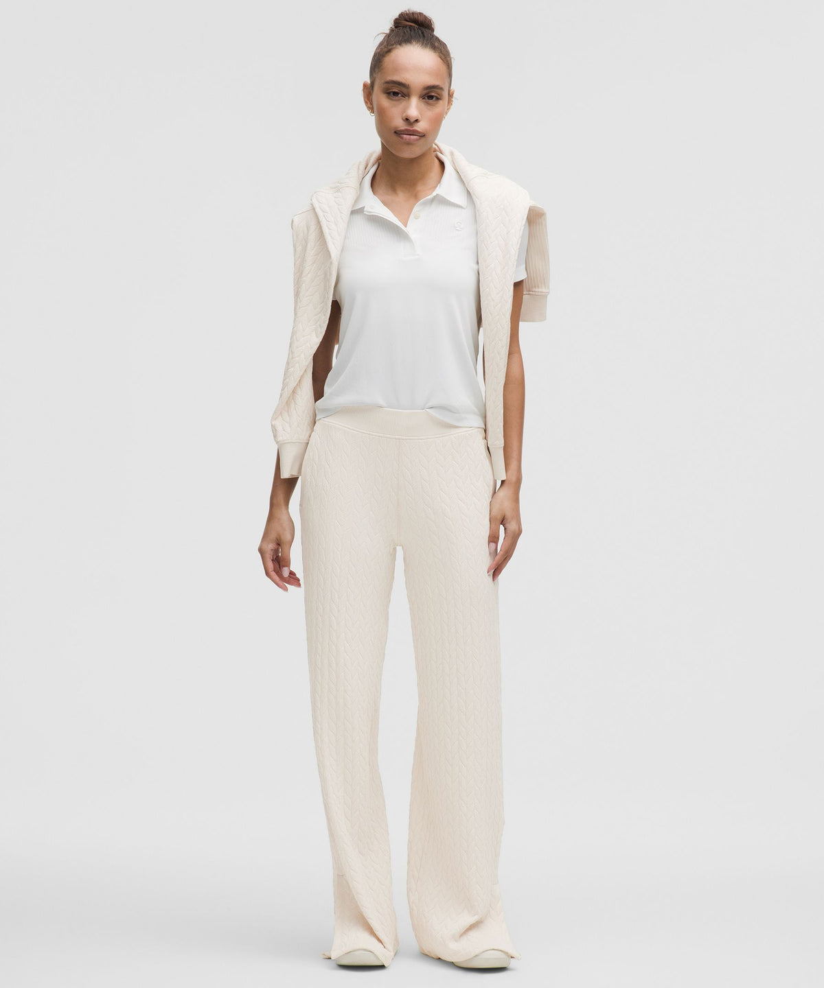 Engineered Warmth Cable-Knit Pant
