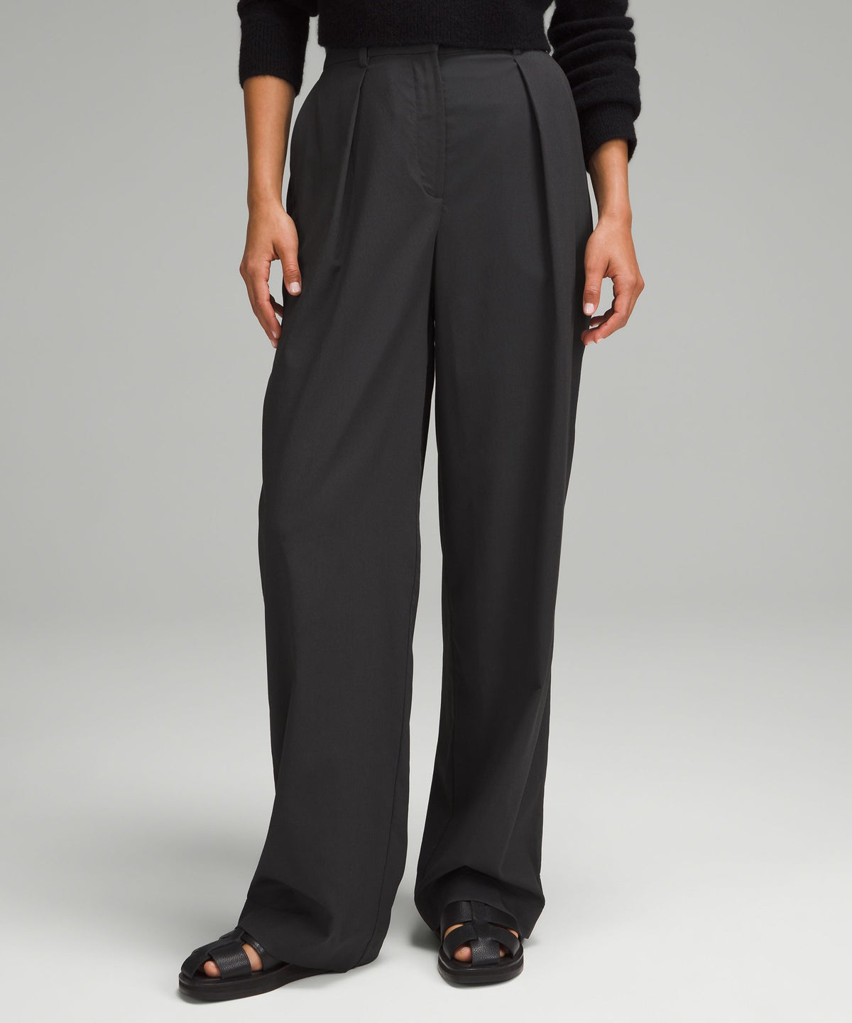Pleat-Front High-Rise TrouserRegular
