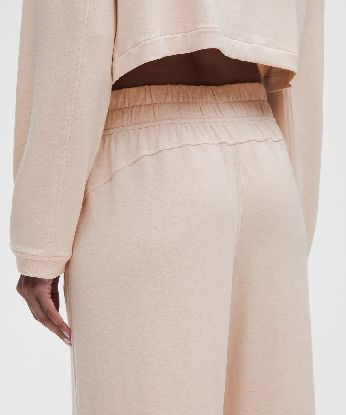BeCalm Mid-Rise Wide-Leg Pant