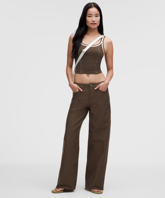 EasyFive Low-Rise Classic Wide-Leg PantRegular