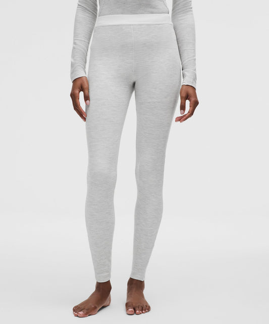 Waffle-Knit High-Rise Base Layer Tight 28"