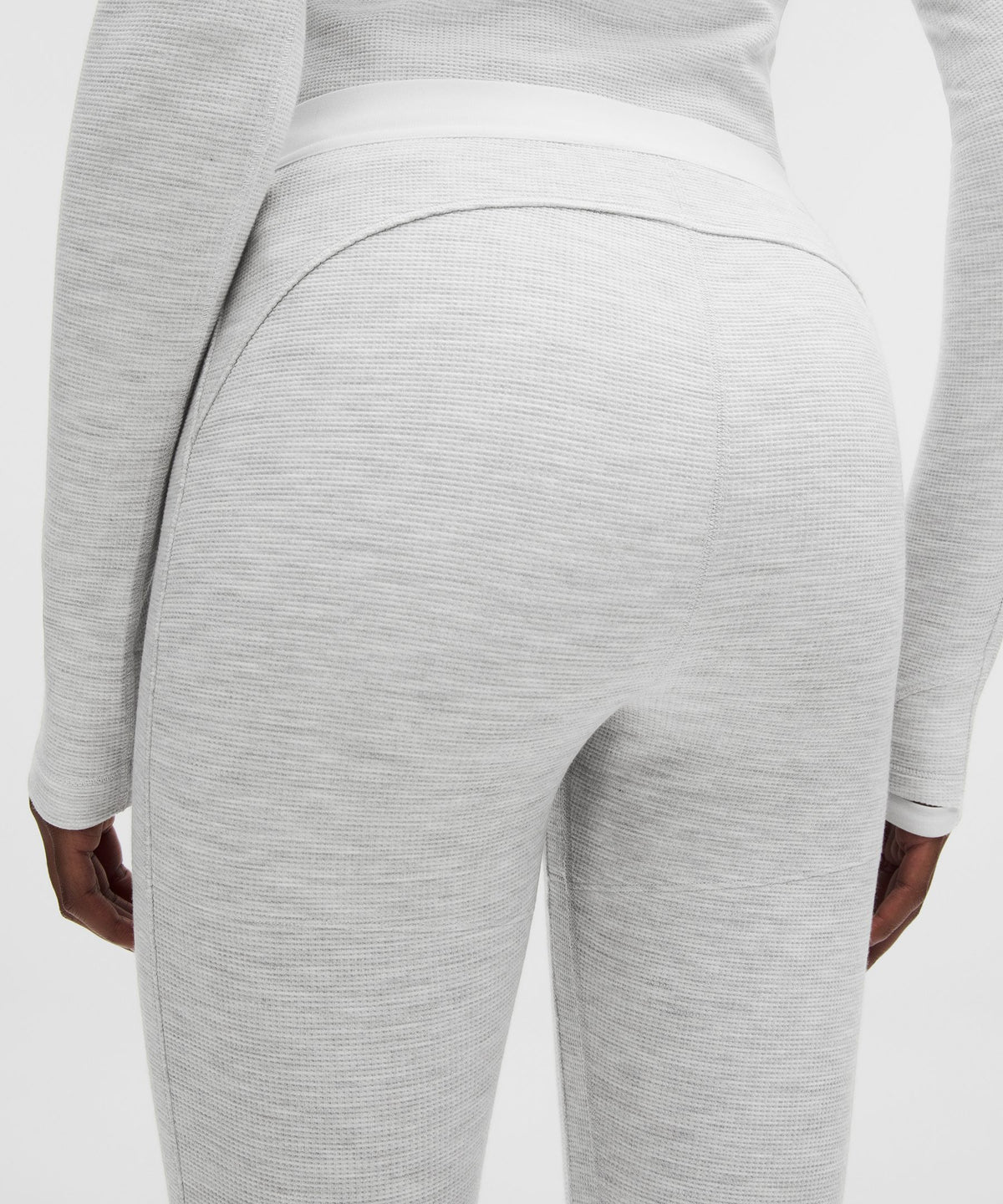 Waffle-Knit High-Rise Base Layer Tight 28"