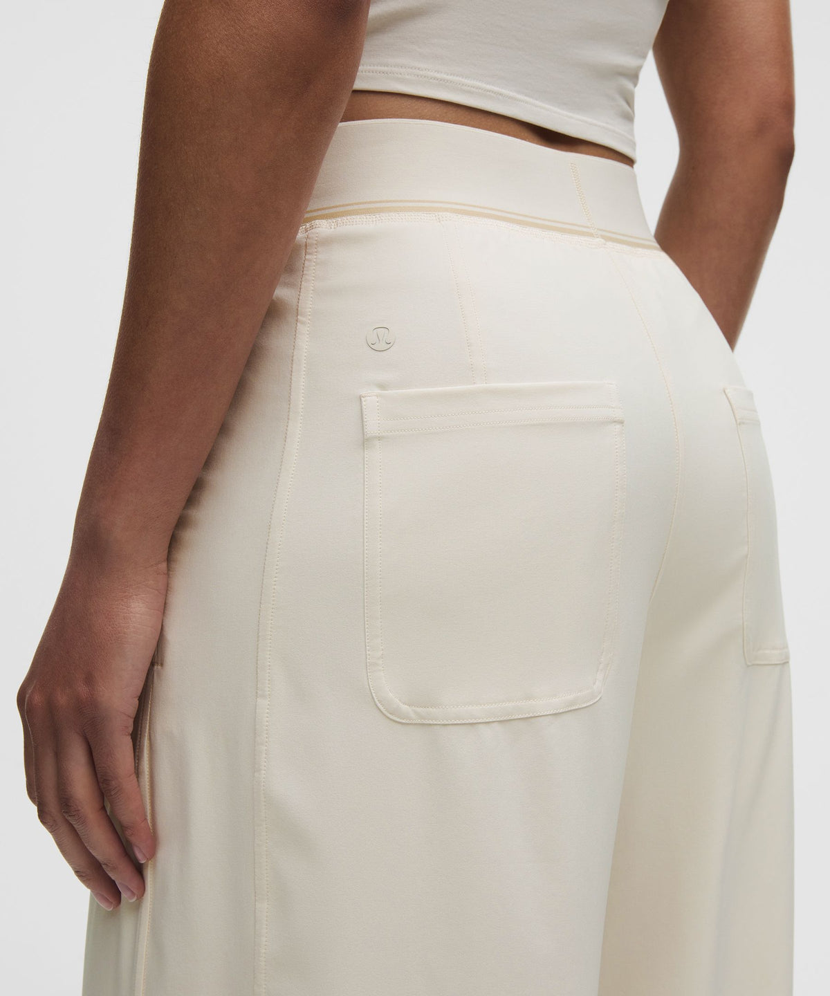 Swift High-Rise Wide-Leg PantLogo Waistband
