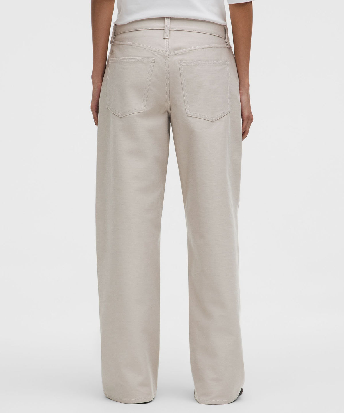 EasyFive Low-Rise Classic Wide-Leg PantShort