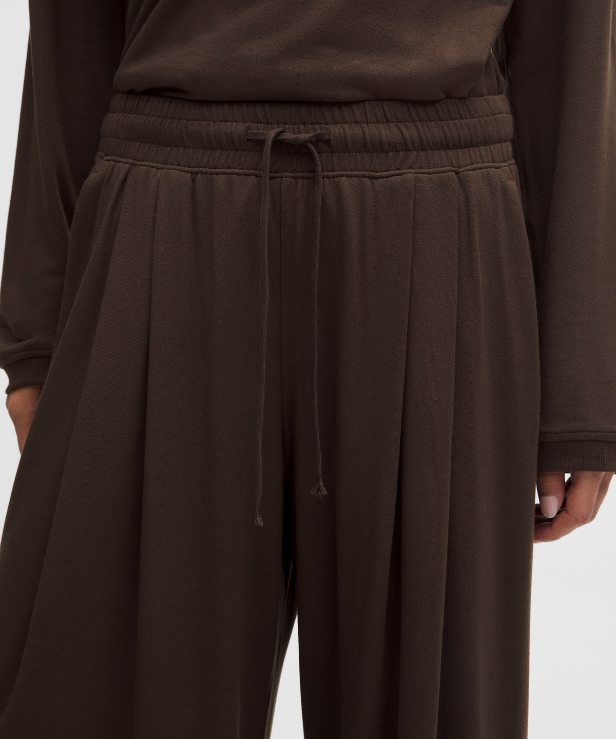 BeCalm High-Rise Pleated Extra-Wide Leg Pant