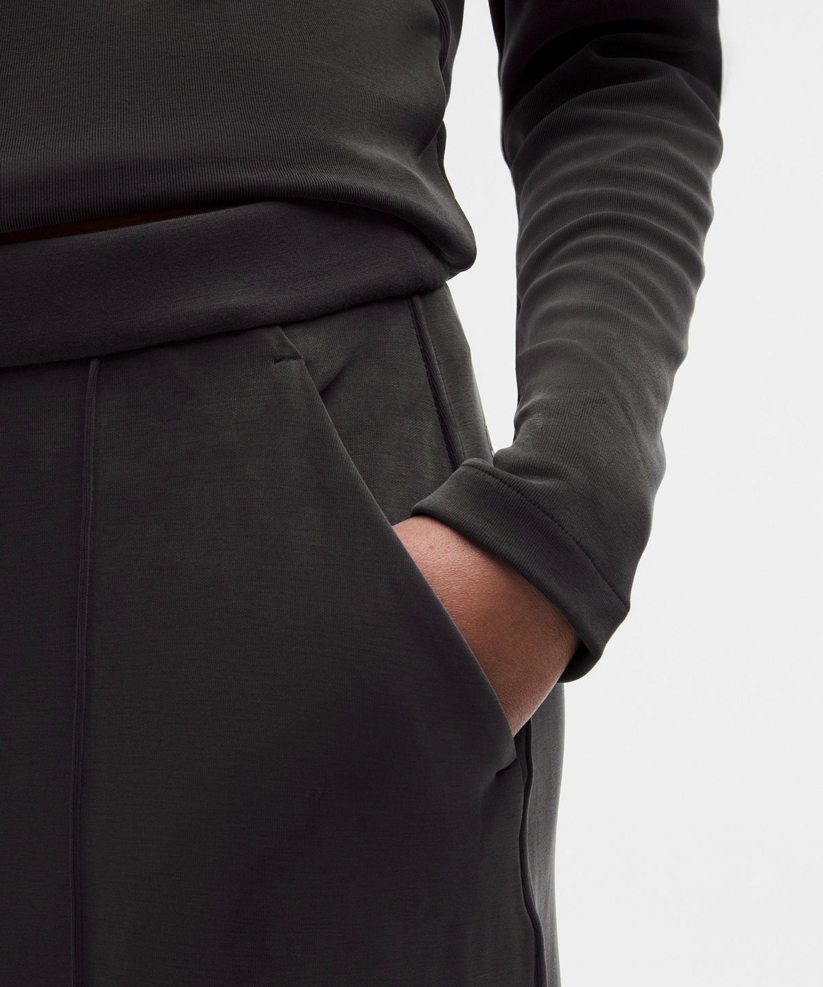 Softstreme Pintuck High-Rise Wide-Leg PantRegular