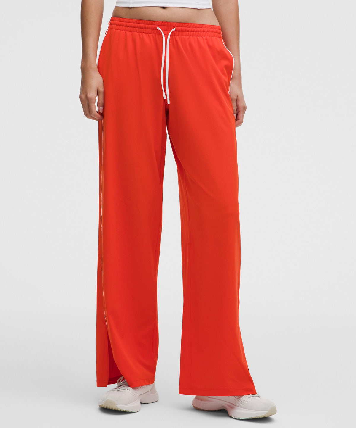 Court Rival Wide-Leg Track Pant RegularContrast Drawcord