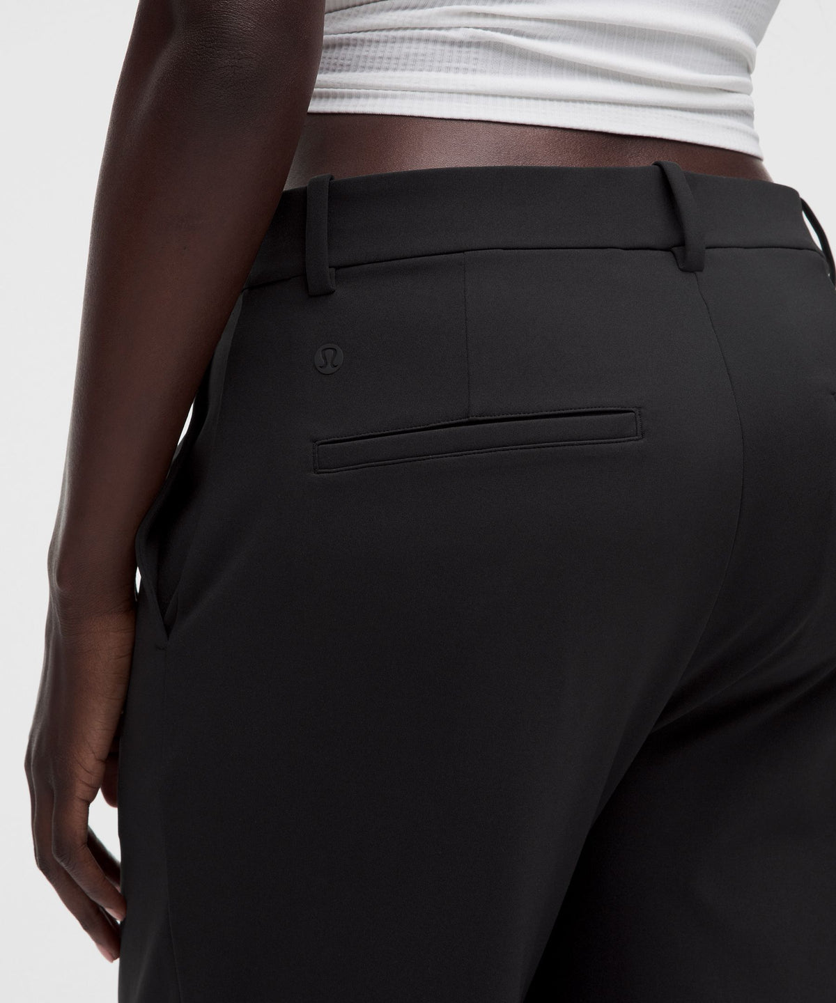 Daydrift Mid-Rise Stacked-Leg TrouserShort