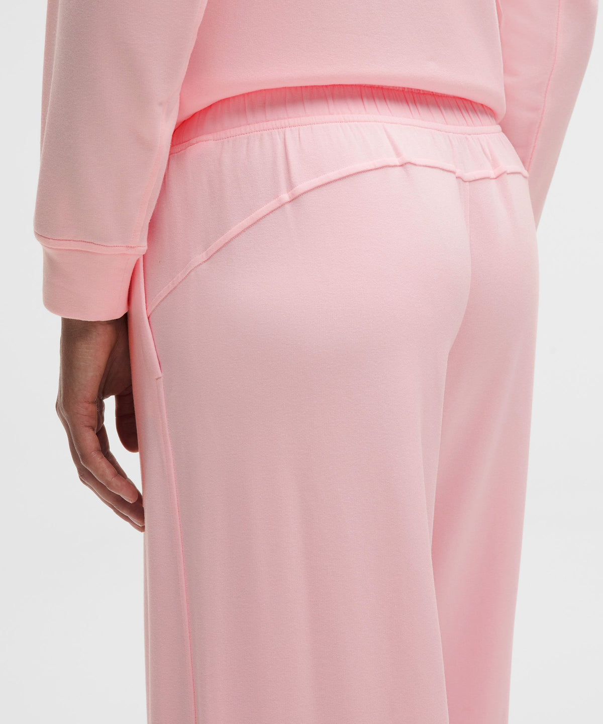 BeCalm Mid-Rise Wide-Leg Pant