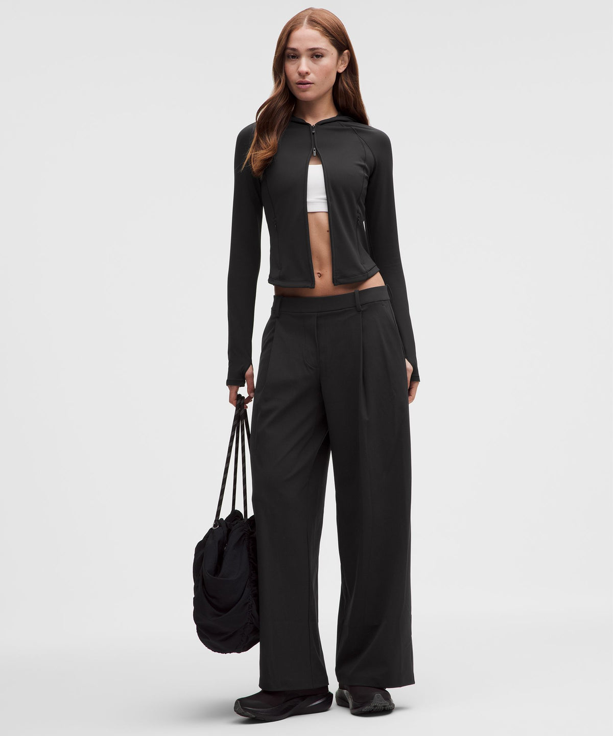 Daydrift Low-Rise Extra-Wide Leg TrouserShort