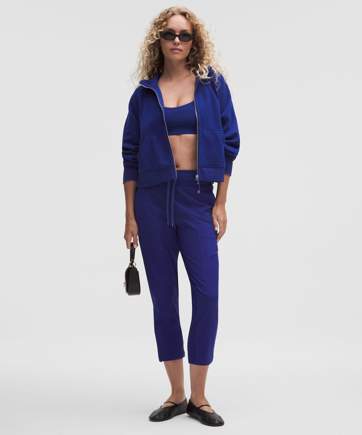 Dance Studio Mid-Rise Cropped Pant
