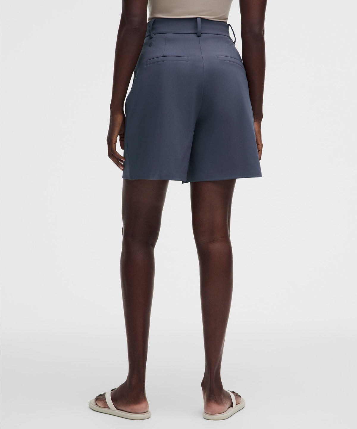 Daydrift Pleated High-Rise Short 7"