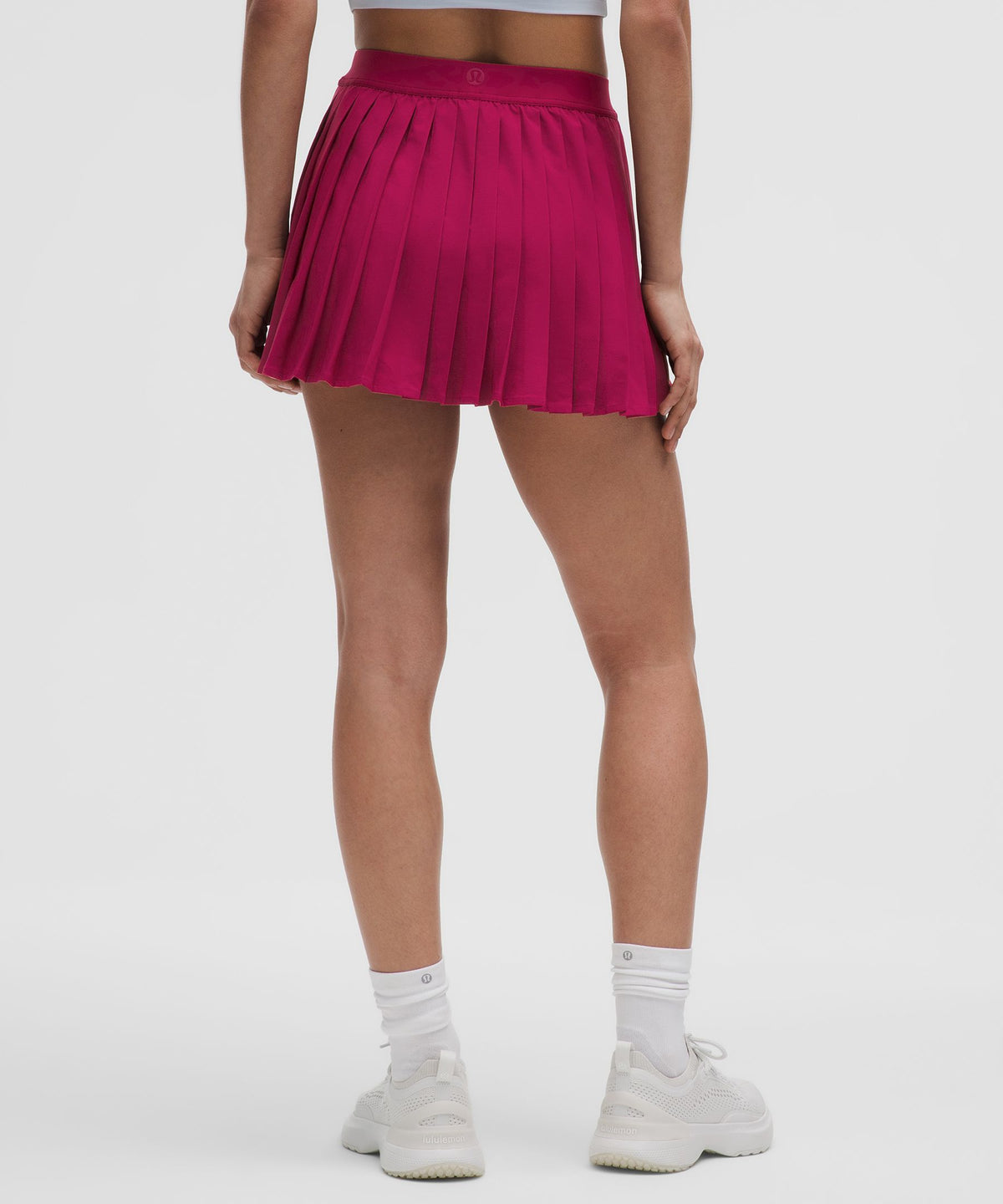High-Rise Pleated Tennis Skirt