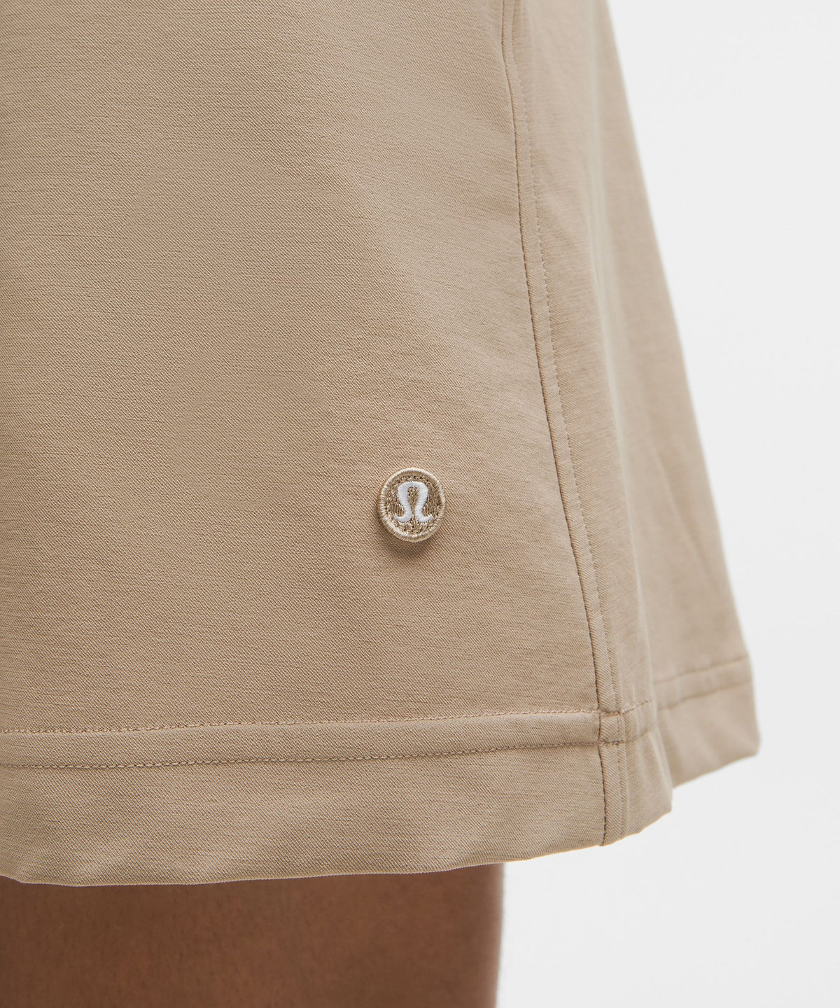 Stretch Twill Front Pleat Golf SkirtEmbroidered Logo