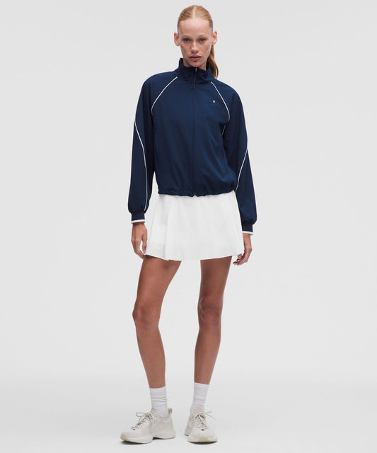 A-Line Side-Pleat Tennis Skirt