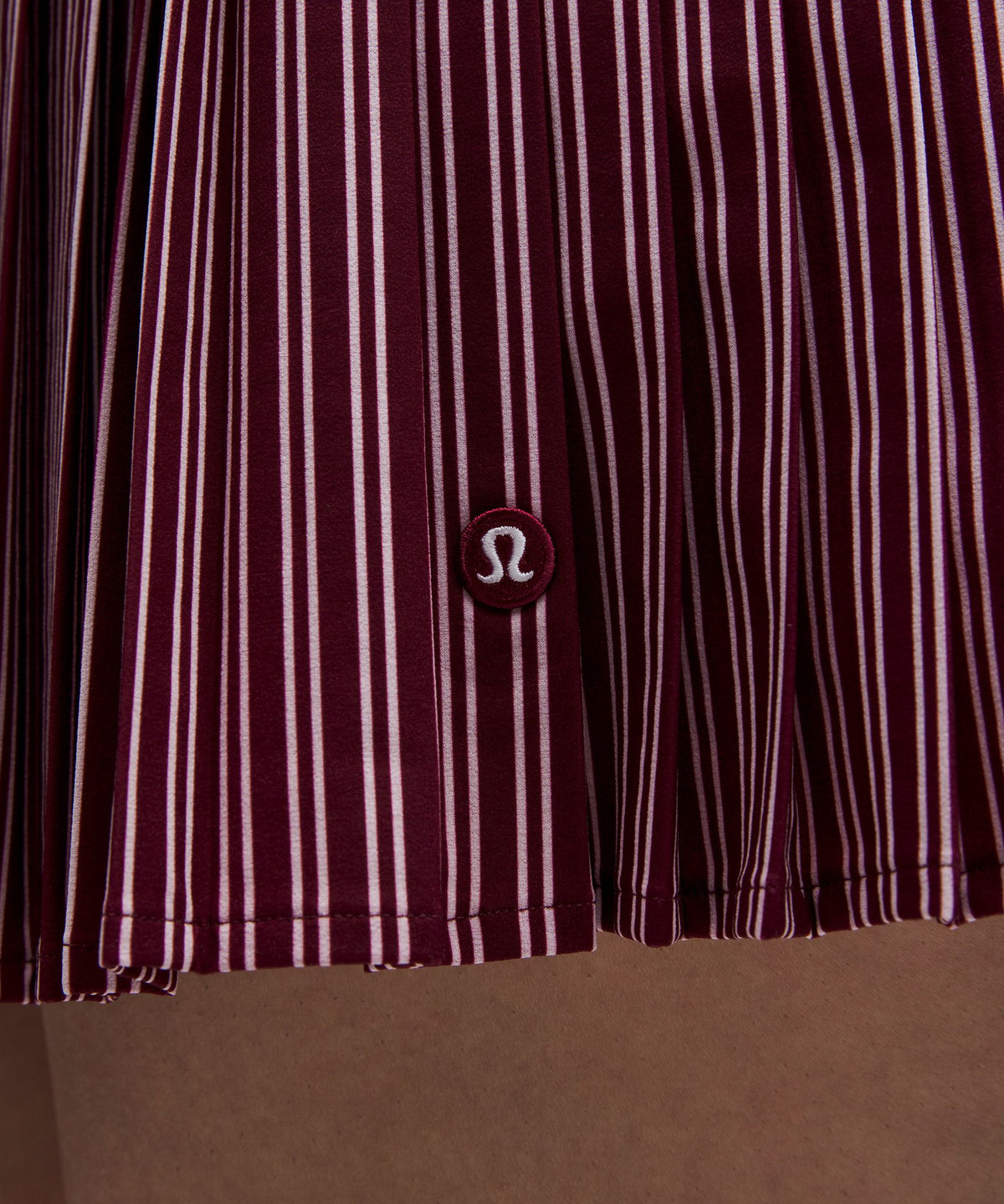 Knife-Pleat High-Rise Tennis Skirt