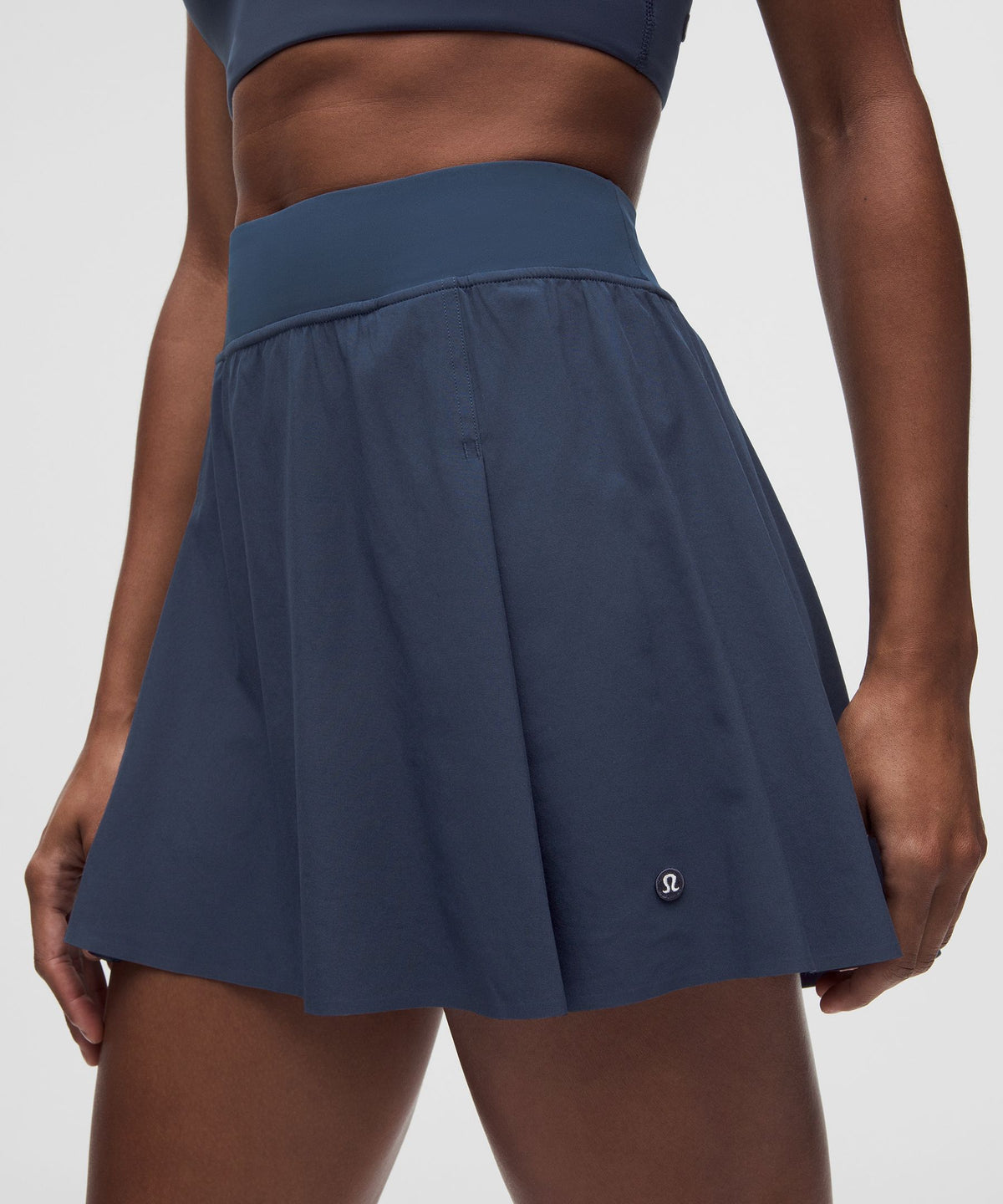 A-Line Side-Pleat Tennis Skirt