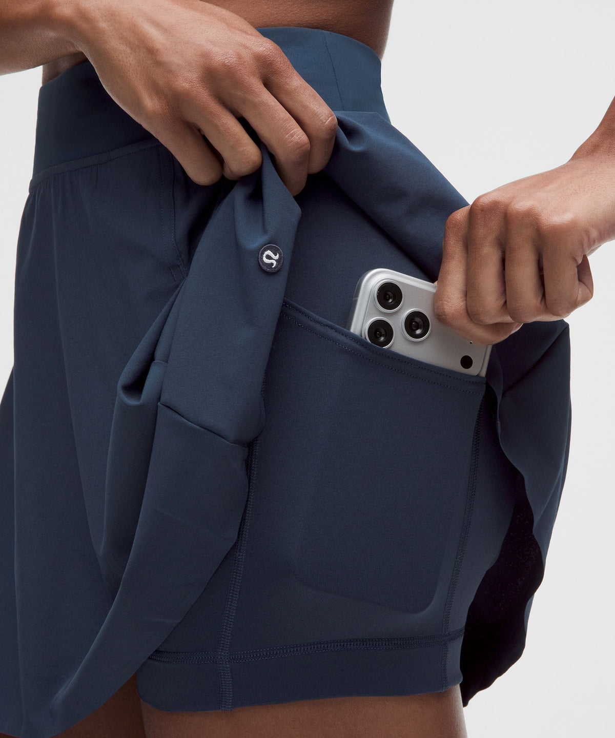 A-Line Side-Pleat Tennis Skirt