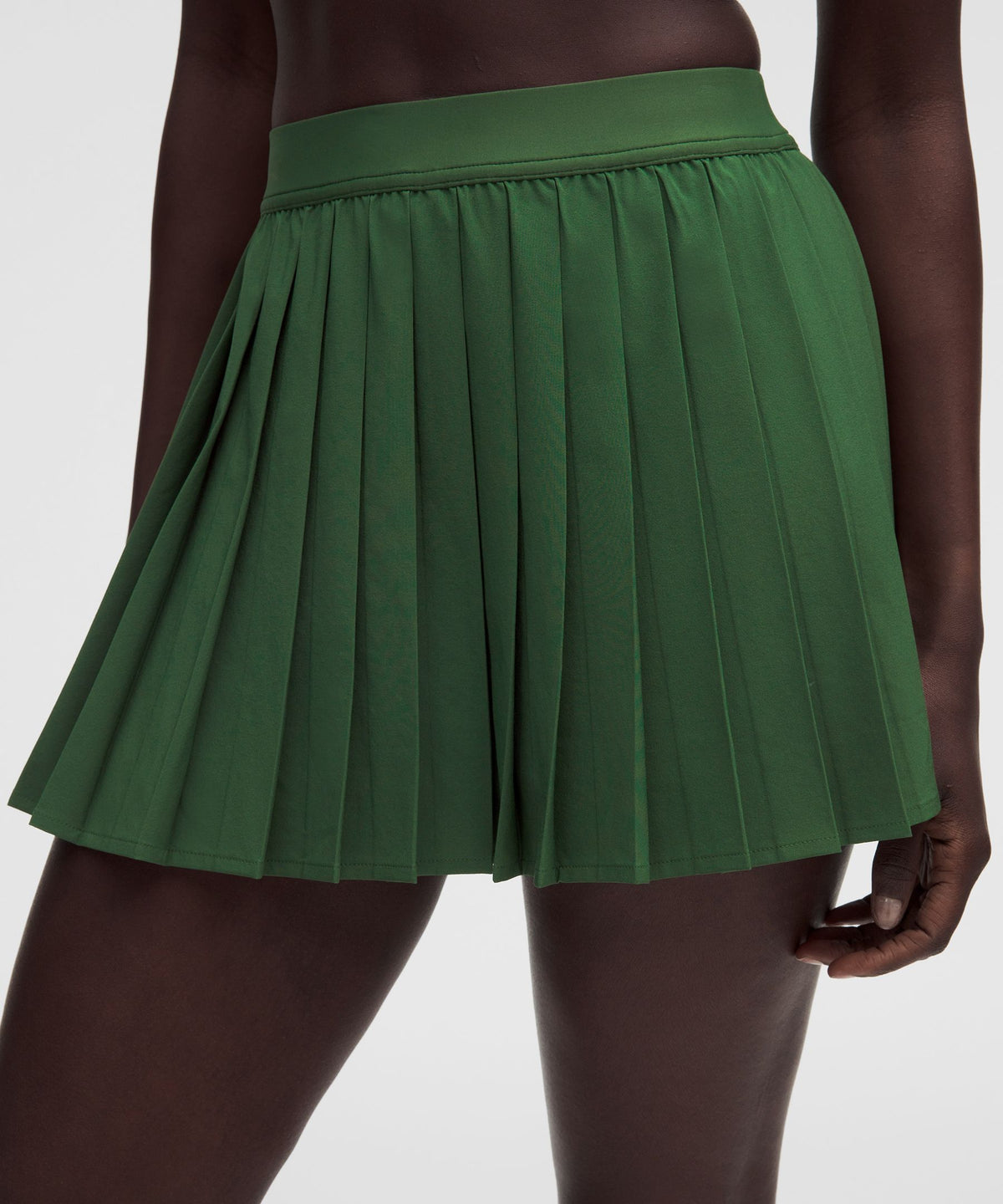 High-Rise Pleated Tennis Skirt