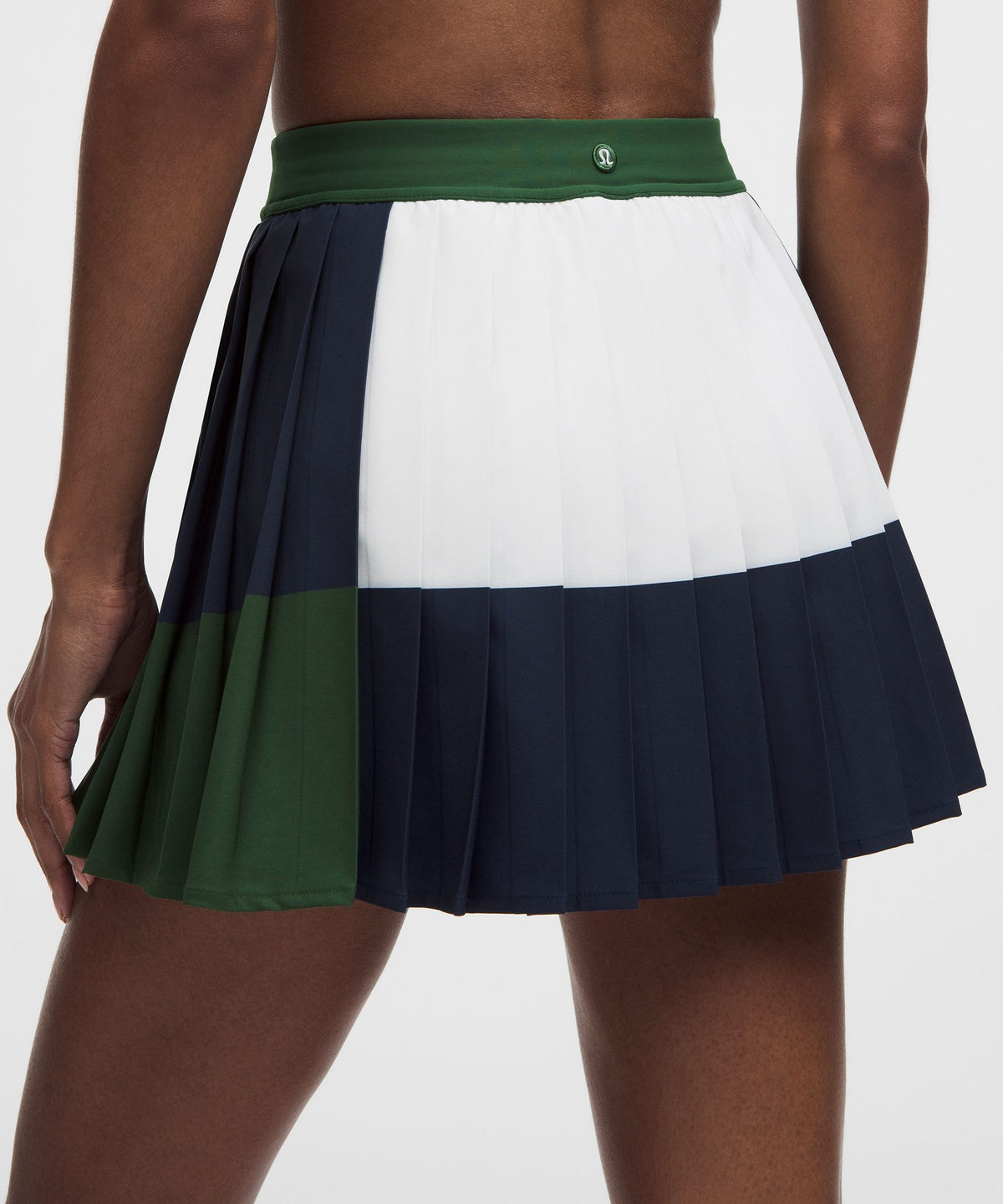 Court Champ Pleated High-Rise Tennis Skirt
