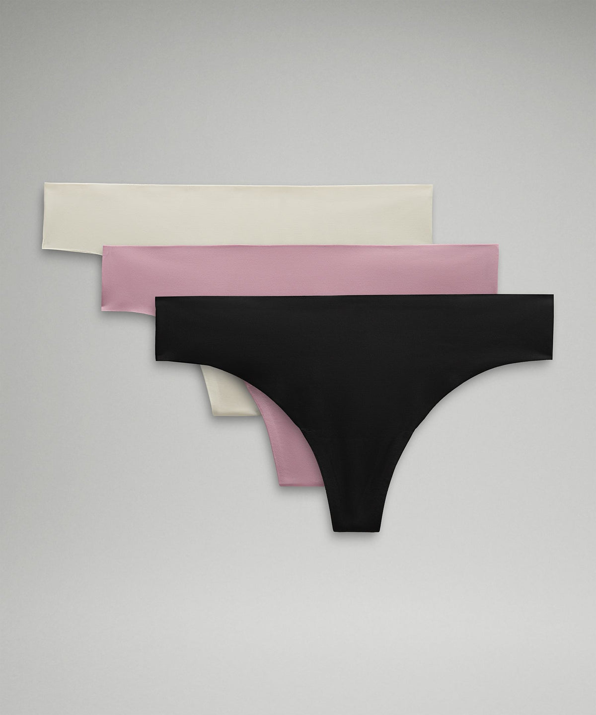 InvisiWear Mid-Rise Thong Underwear3 Pack