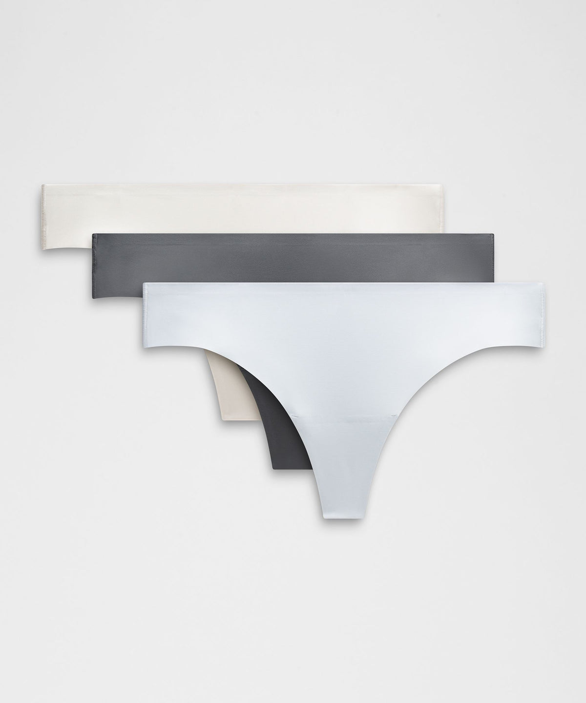 InvisiWear Mid-Rise Thong Underwear3 Pack