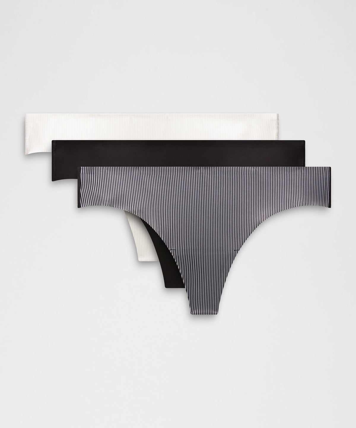 InvisiWear Mid-Rise Thong Underwear3 Pack