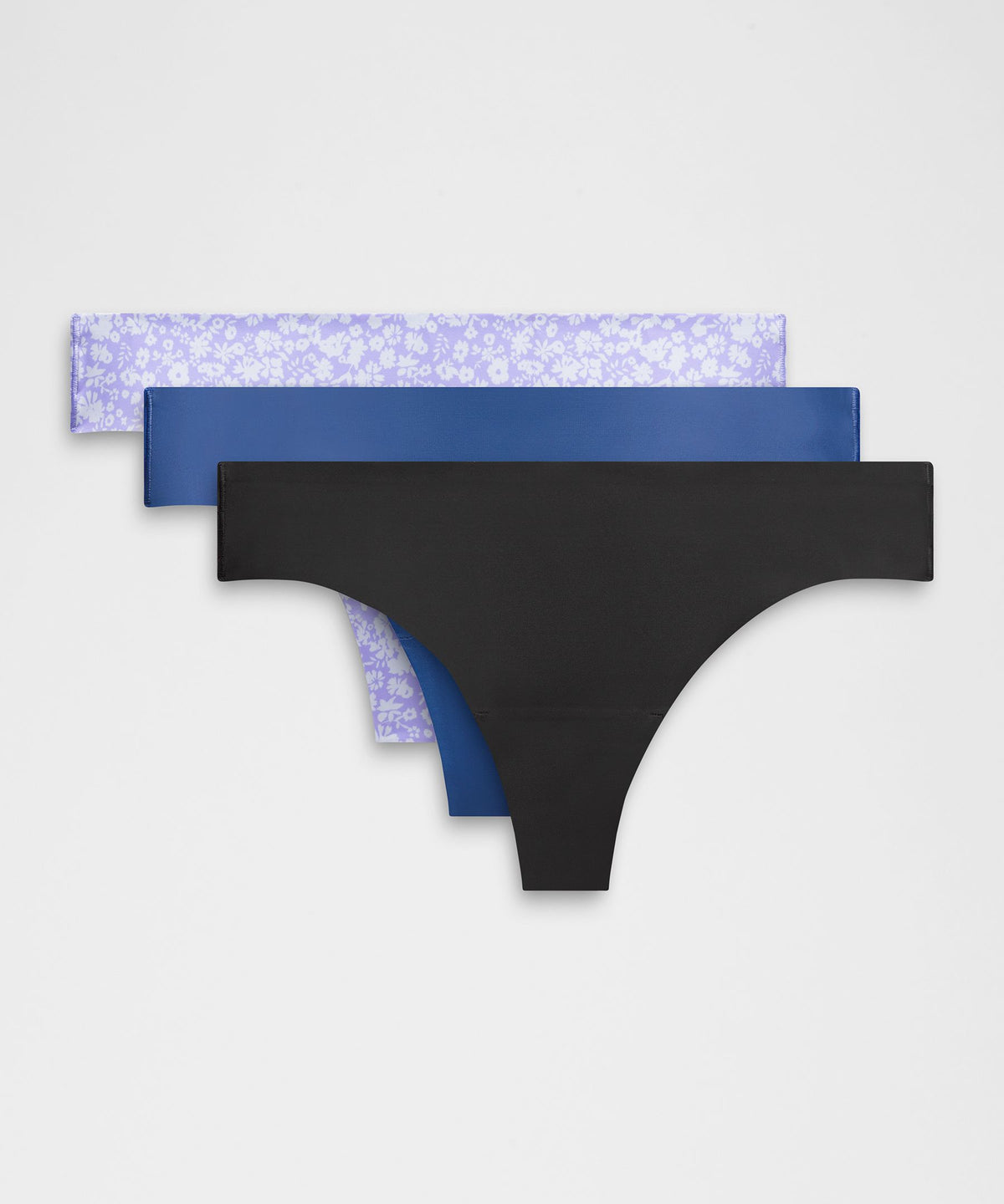 InvisiWear Mid-Rise Thong Underwear3 Pack