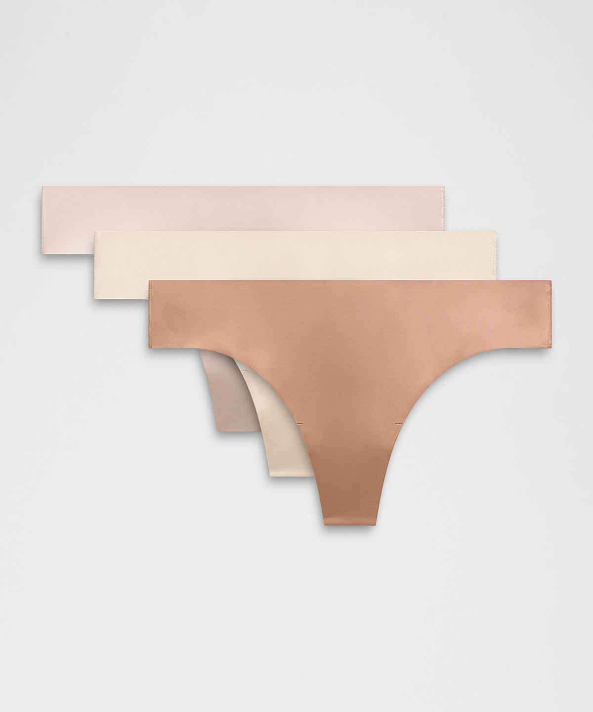 InvisiWear Mid-Rise Thong Underwear3 Pack