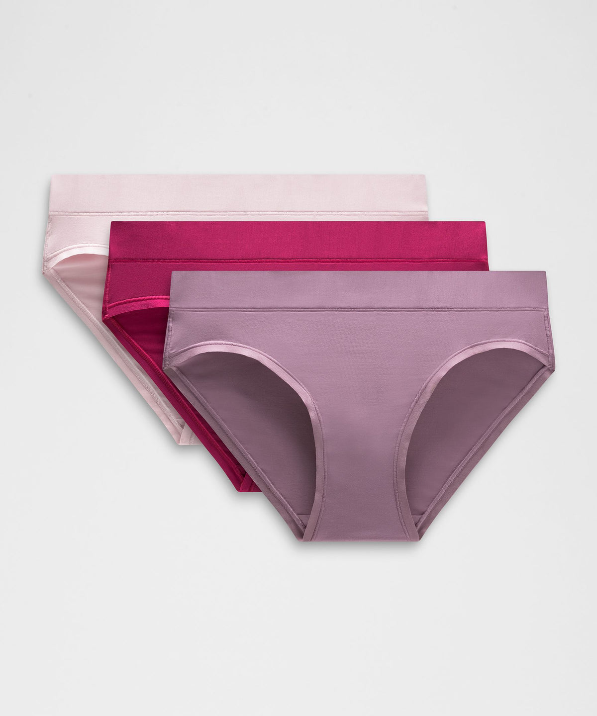 UnderEase Mid-Rise Bikini Underwear3 Pack