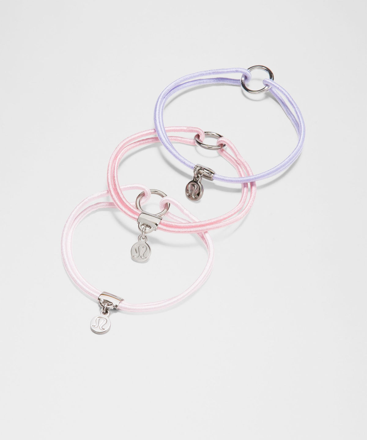 Logo Bead Hair Ties3 Pack