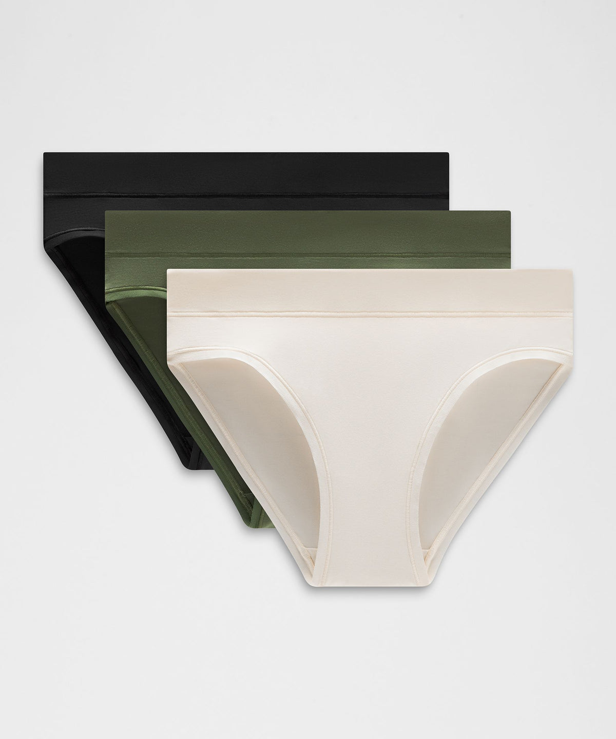 UnderEase Mid-Rise Bikini Underwear3 Pack
