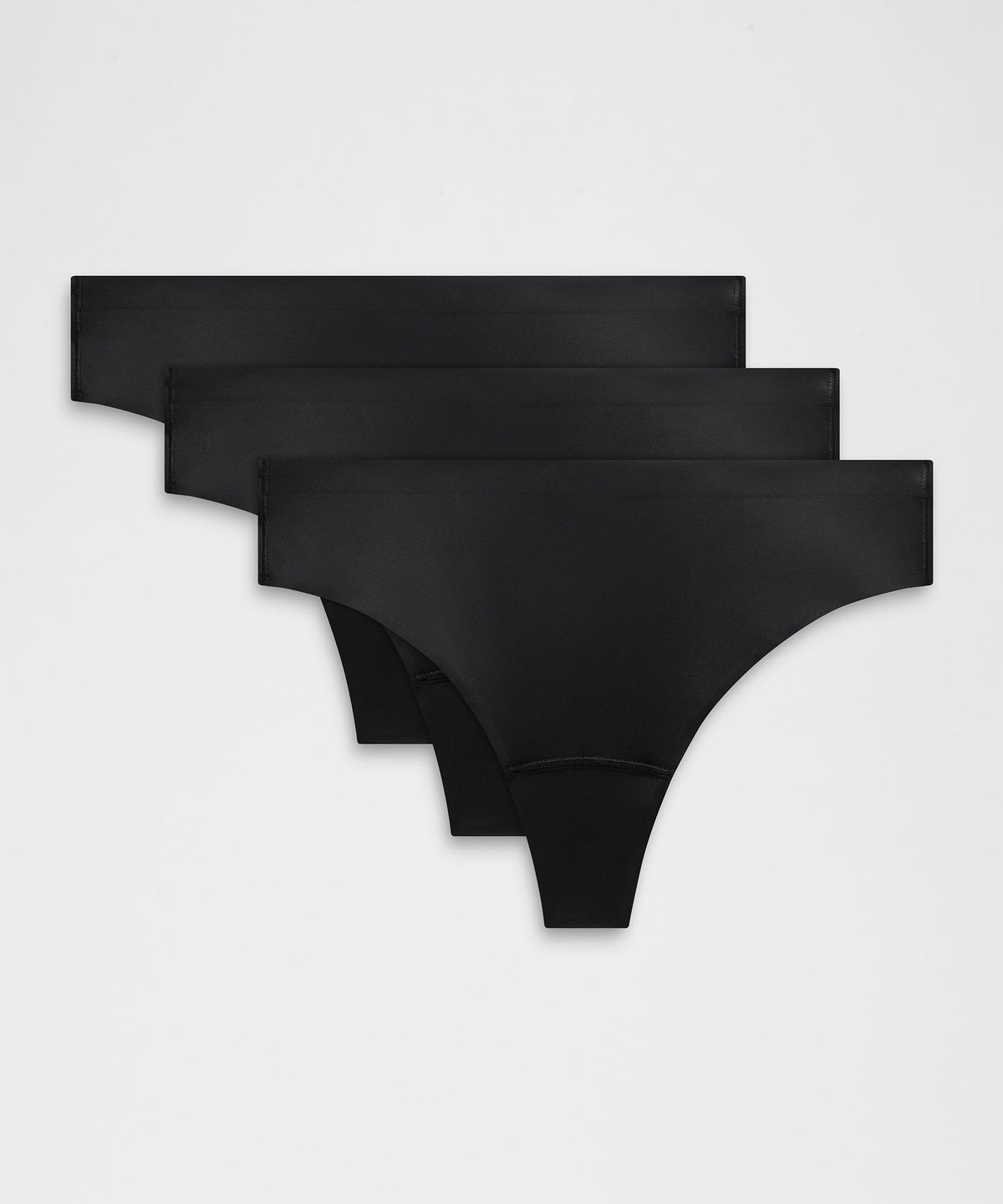 Nulu Added Absorbency Extra-High-Rise Thong Underwear3 Pack